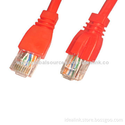 Cat5e UTP and Patch Cord, Made of PE, PVC/LSZH, OEM Orders Welcomed
